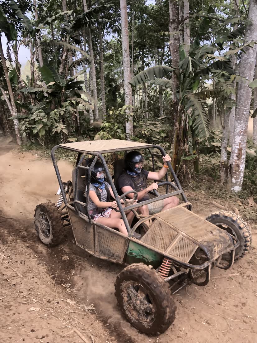 Buggytour bij Munduk op Bali, Indonesië