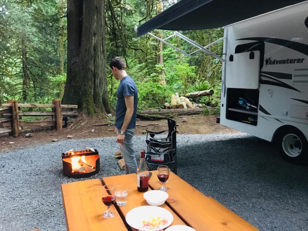 Een camping in Canada