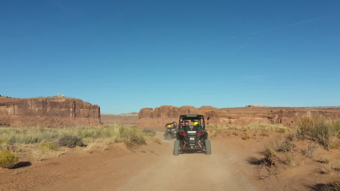 Buggytour bij Moab, Utah, Amerika