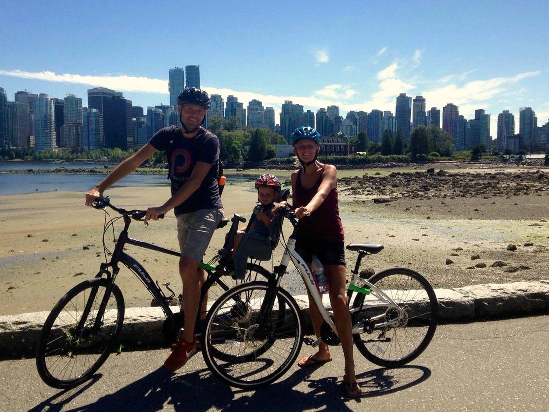 We fietsen niet alleen in San Francisco, maar ook in Vancouver