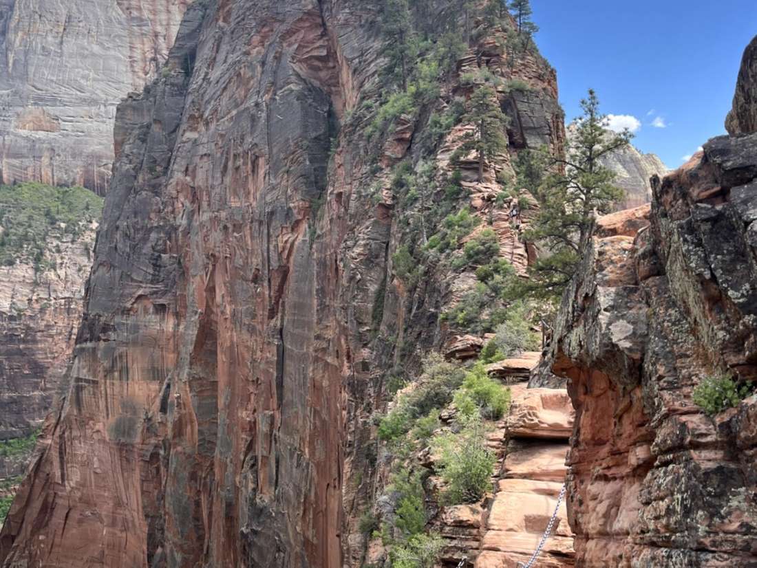 Zion National Park met kinderen, we beklimmen Angels Landing