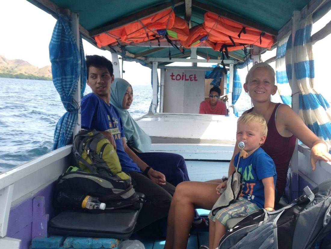 Op weg naar Komodo National Park met kinderen