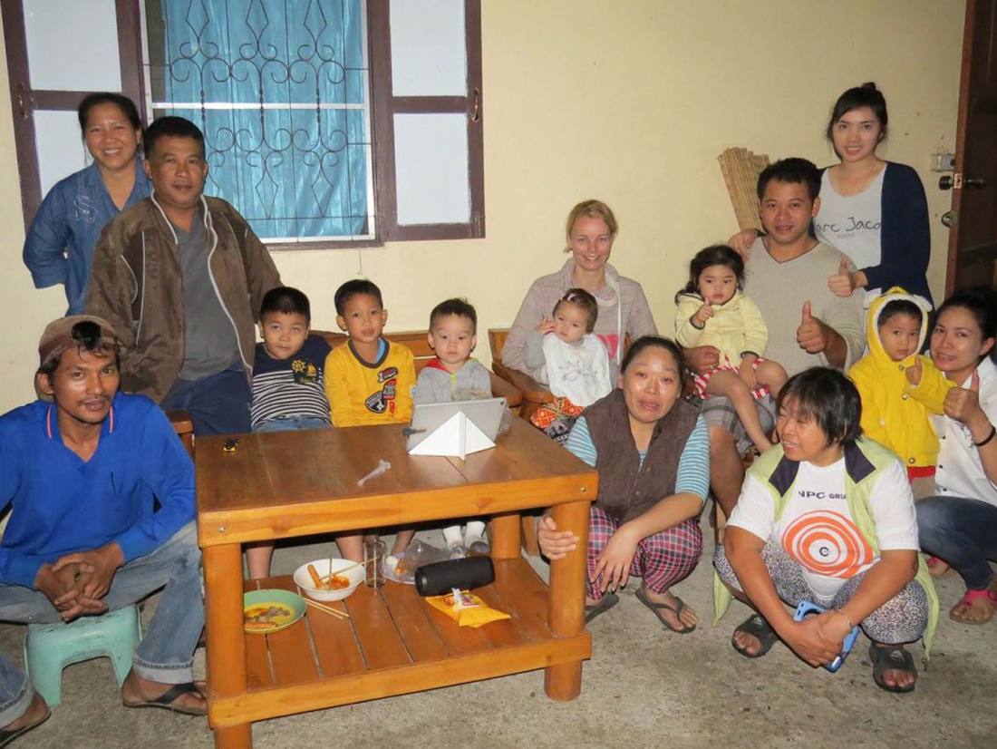 Op familiebezoek in Thailand, bijzonder!