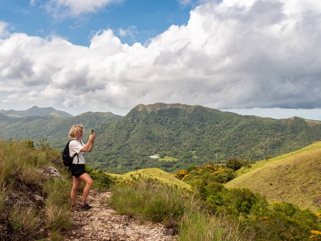 El Valle de Anton niet ver van de Pacific Coast