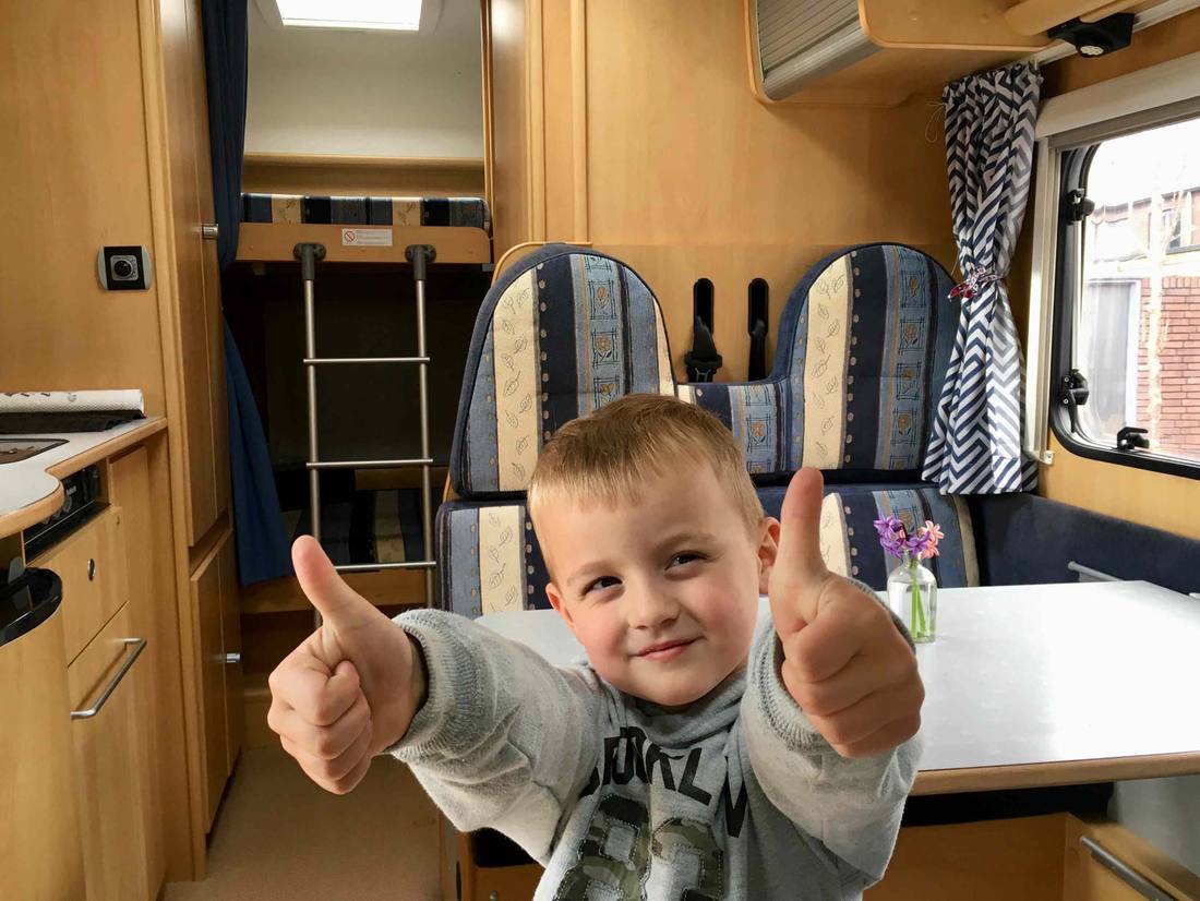 Yes! Onze kindvriendelijke camper is gekocht!