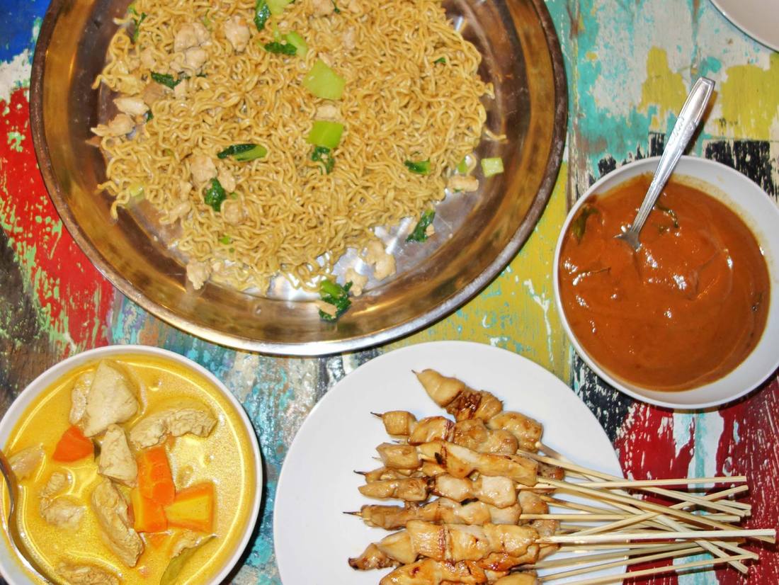 Heerlijk eten op Bali, ook in je Airbnb met kinderen
