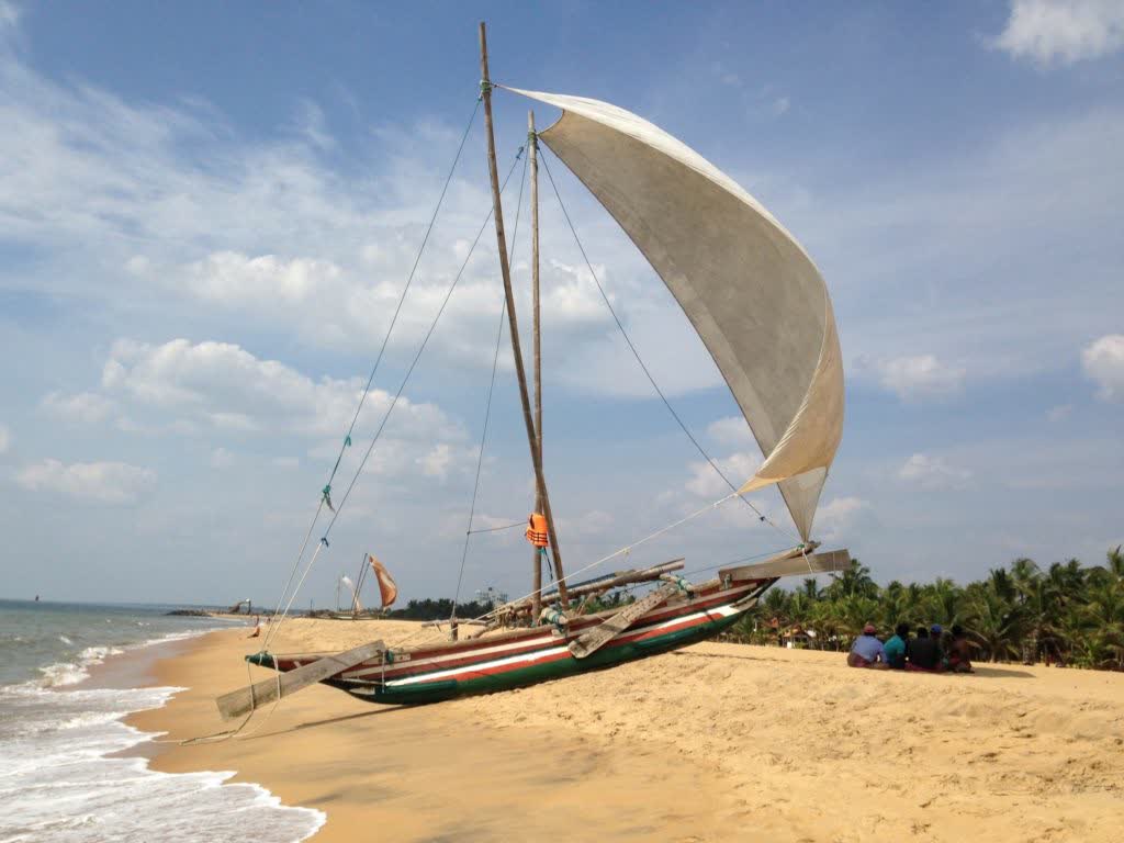 Aan de westkust was het heerlijk weer, Sri Lanka