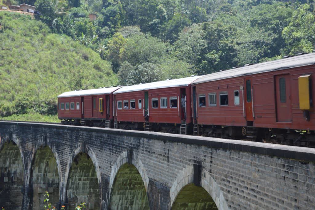Het meest gefotografeerde plekje in Ella: de spoorbrug, het heuvelland van Sri Lanka