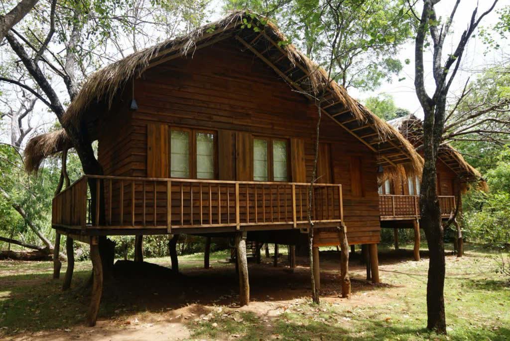 Hotel bij Habarana, de culturele driehoek van Sri Lanka