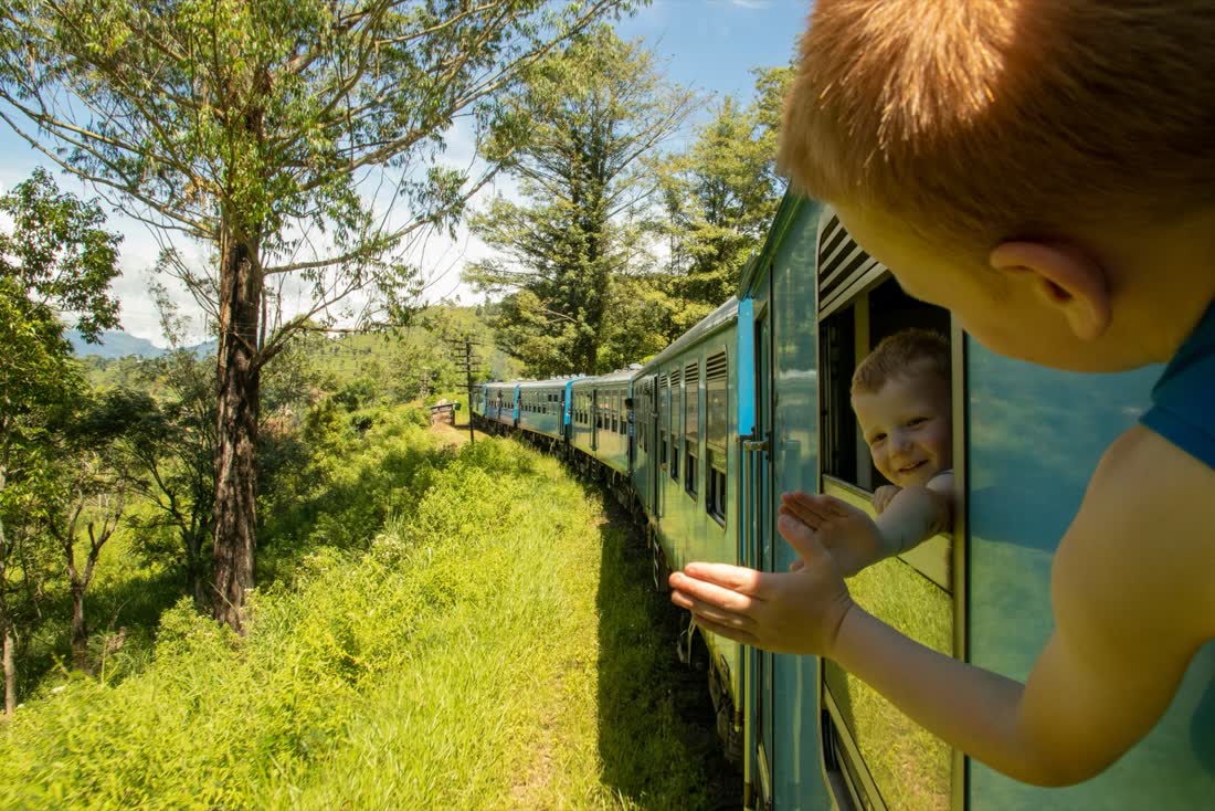 Met de trein naar Ella, het heuvelland van Sri Lanka