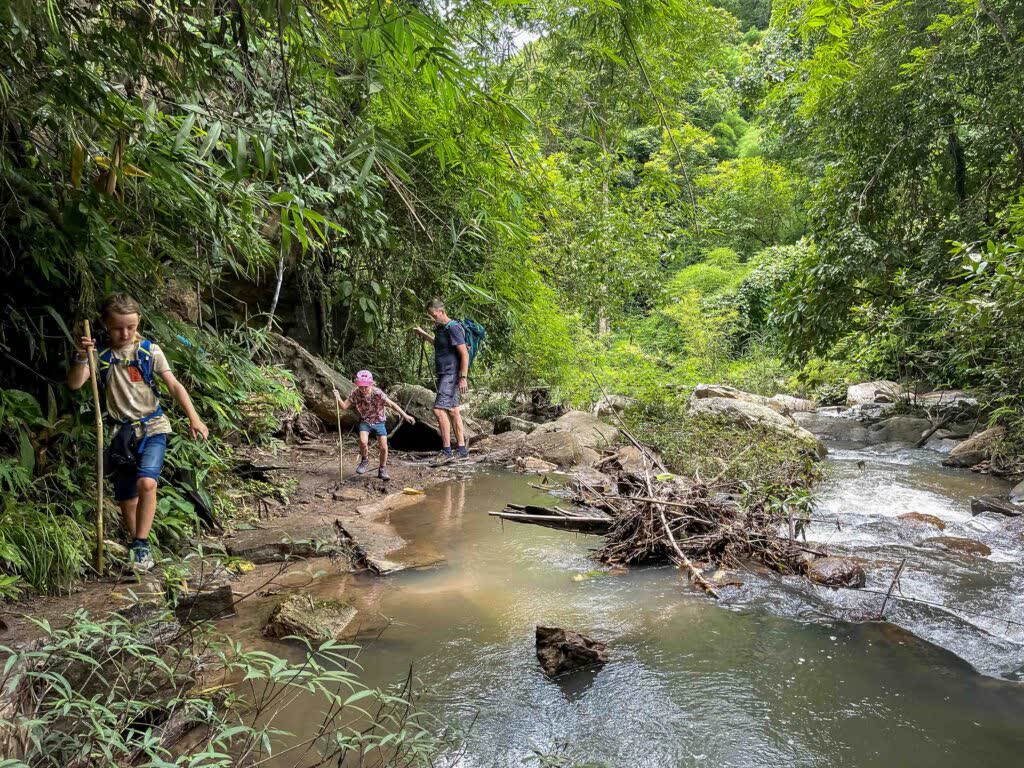 jungletrekking, Thailand