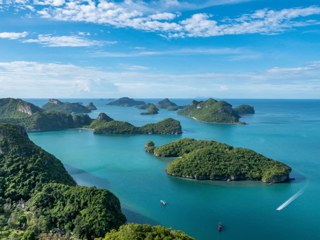 boottour naar Ang Thong National Park, Thailand