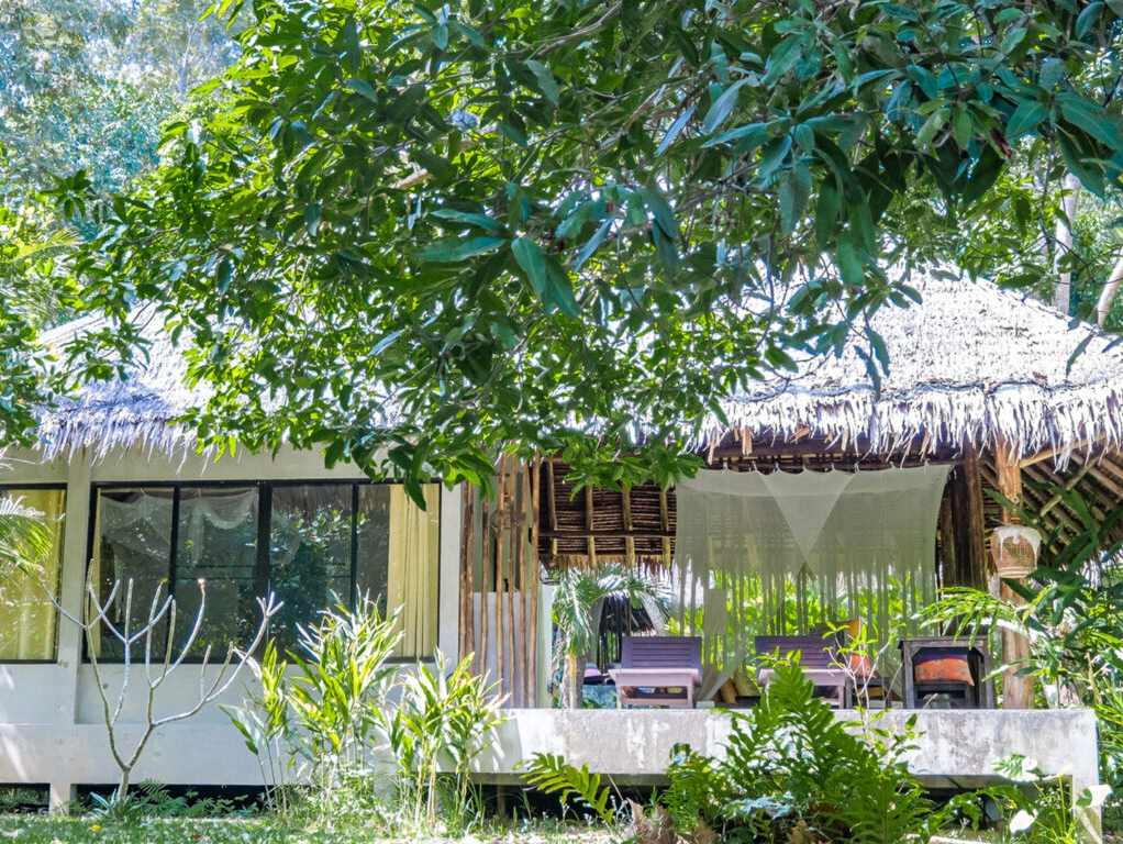 Villa in een tropische tuin op Koh Yao Yai, Zuid-Thailand