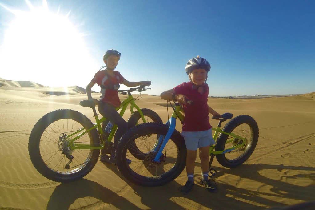 En dit is toch gaaf? Fietsen door de woestijn, Zuid-Afrika
