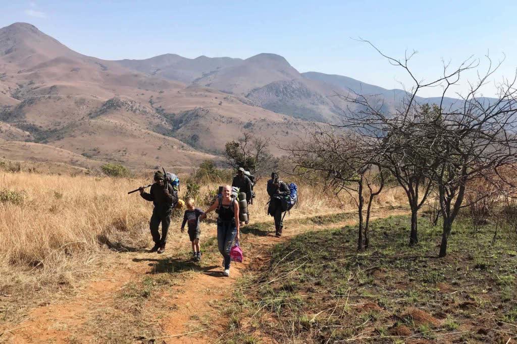 Afzien is het wel, vooral die hike tijdens het kamperen in Swaziland