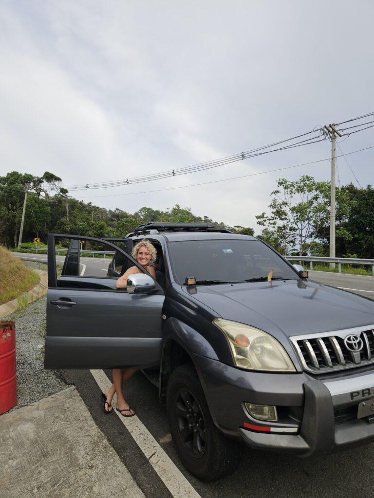 San Blas eilanden bezoeken jeep