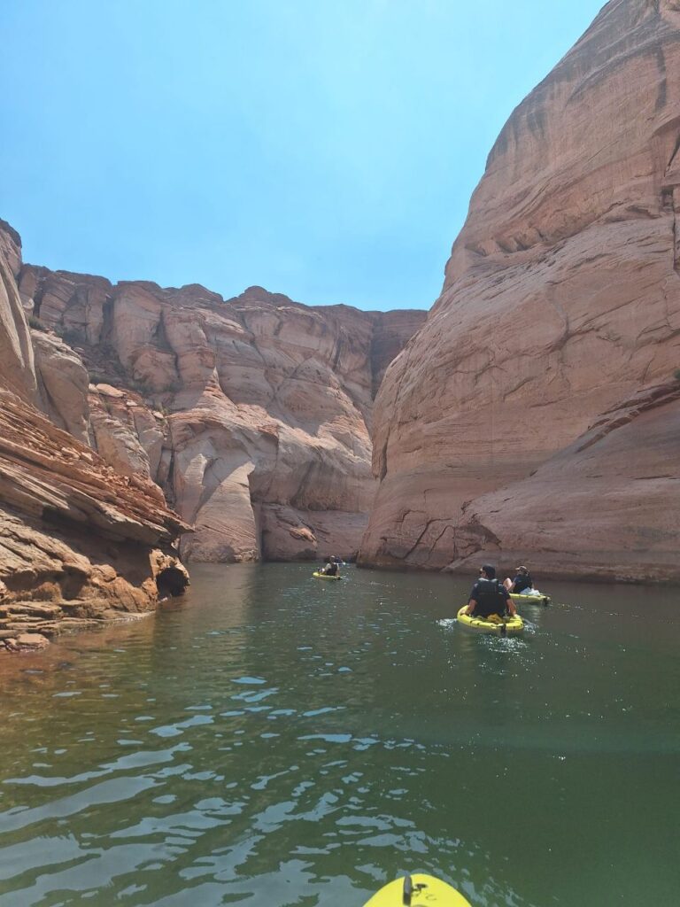 Roadtrip West-USA: kajakken over Lake Powell