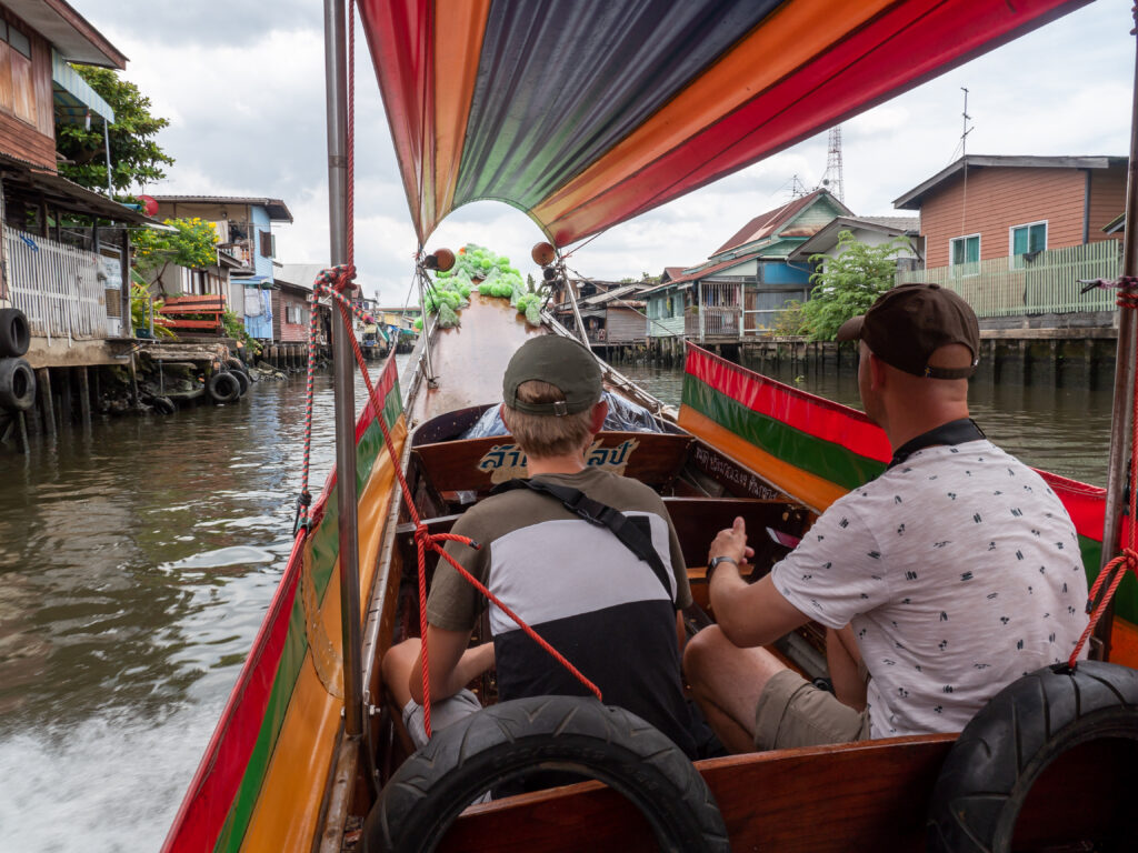 Boottocht over de klongs in Bangkok