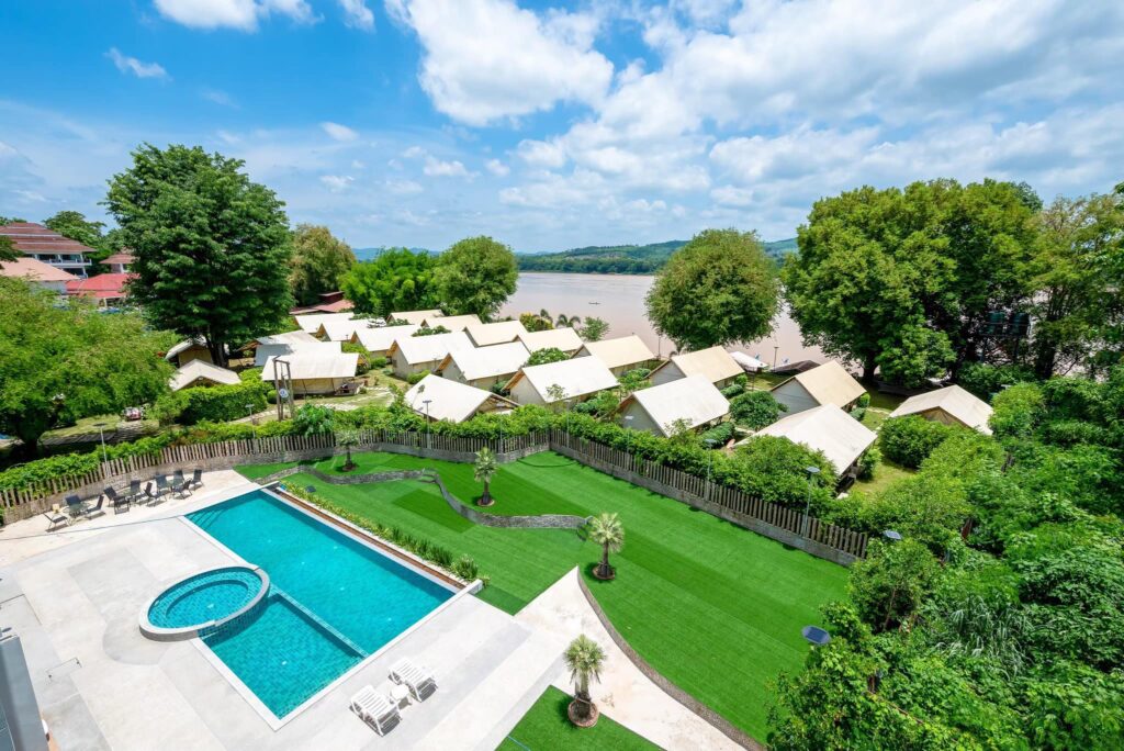 Onontdekte plek in Thailand: Chiang Khan; luxe kamperen
