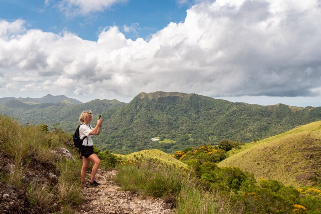 El Valle de Anton niet ver van de Pacific Coast